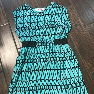 Diamond patterned dress from Francescas